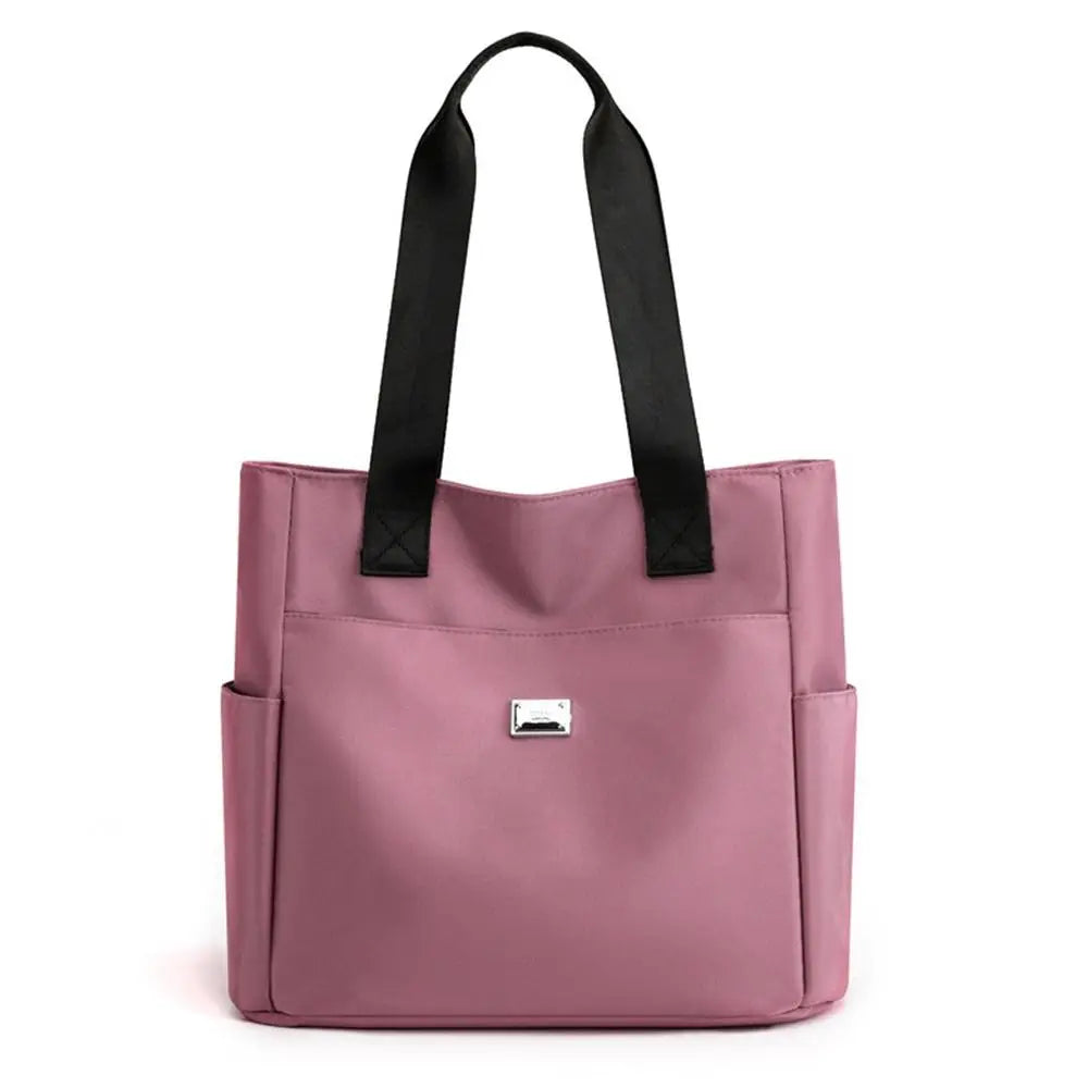 High Quality Shoulder Bag Large Capacity Handbag Lightweight Waterproof Nylon Tote Bags School And Travel Supply