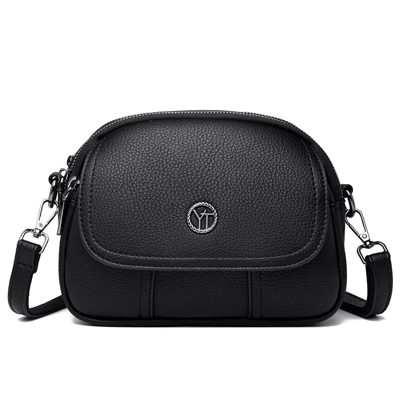 Brand High Quality PU Leather Handbag Women Luxury Crossbody Shoulder Bag Ladies Fashion Purses Designer New Female Wallet 2025
