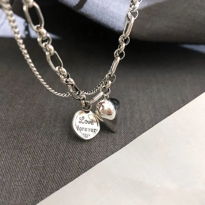 925 Sterling Silver Charms Bracelets For Women Fashion Retro Bracelet Valentine's Day Present Charm Bracelet