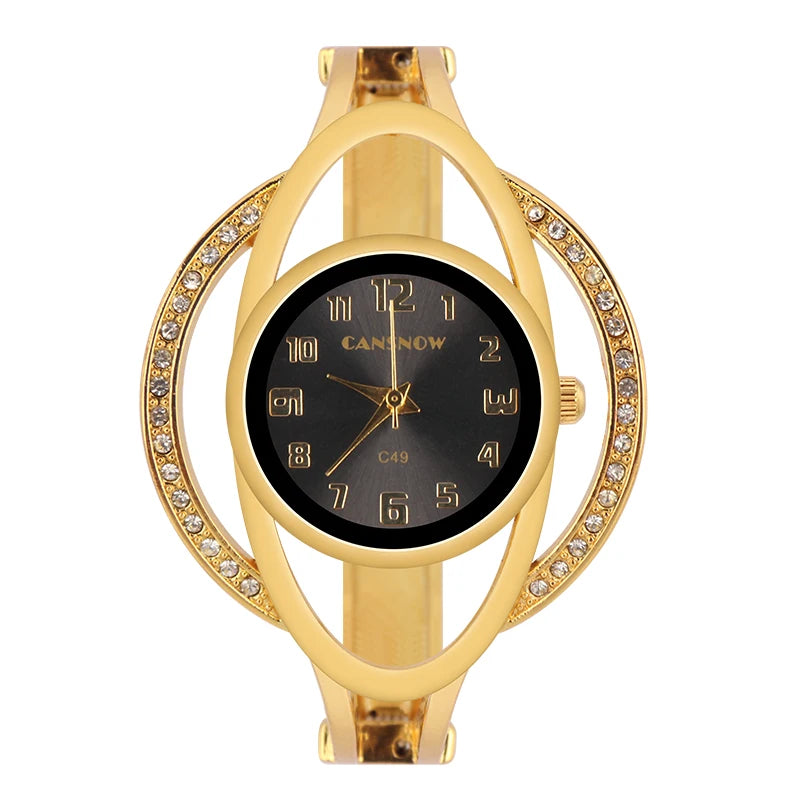 Femme Luxury Steel Women Bracelet Watch Montre Band Quartz Wristwatch Female Clock Relogio Feminino Hand Bangle Saati Gift Lady