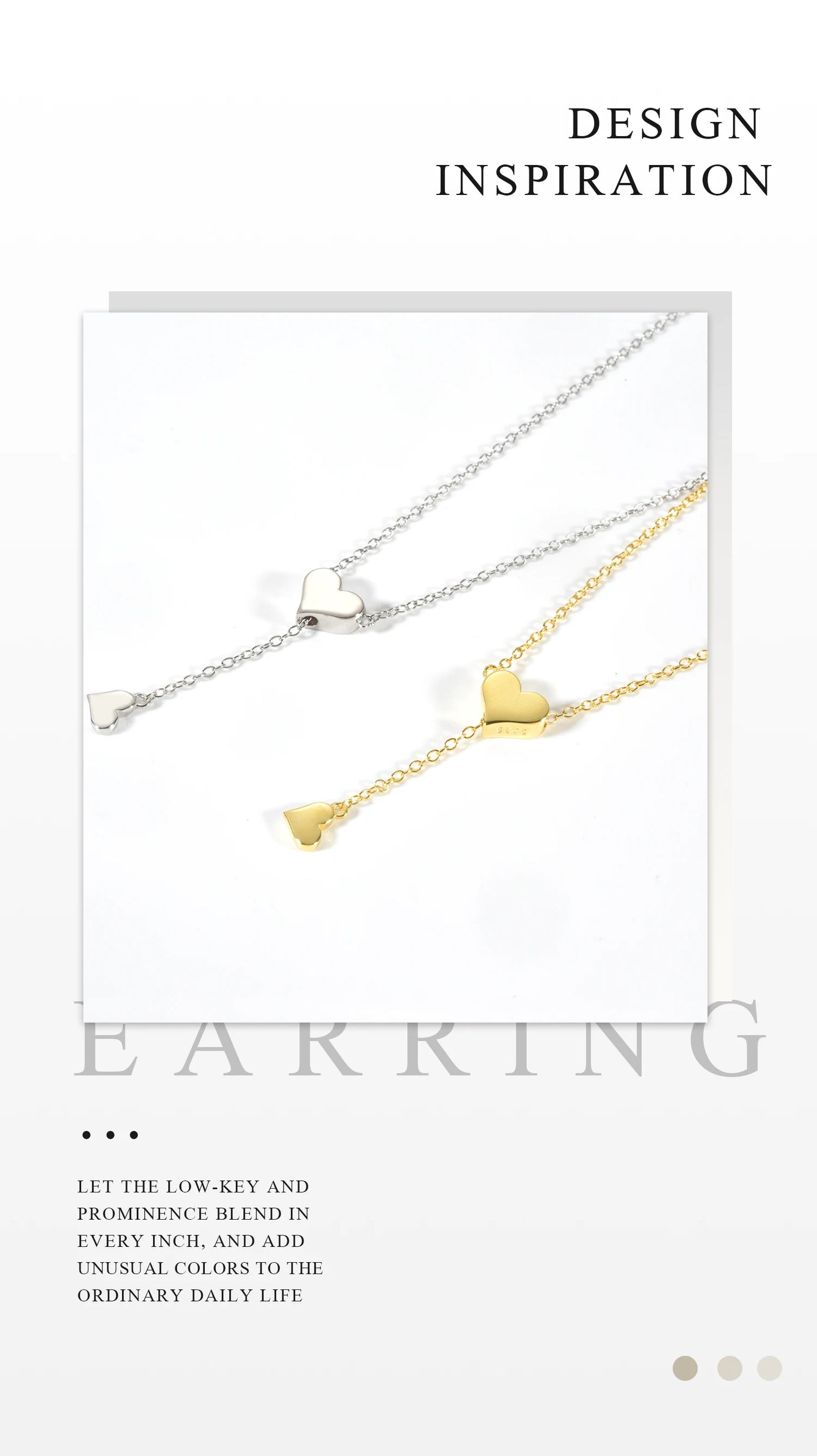 ANDYWEN Collier ras du cou ajustable en argent sterling 925 plaqué or avec pendentif cœur - Bijoux de luxe pour femme