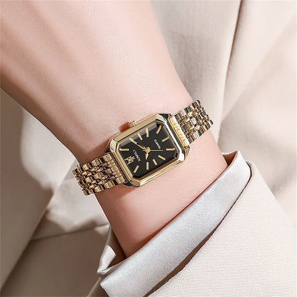 UTHAI Brand New Women Watch Light Luxury Brand Stainless Steel Ladies Business Watches Female Student Fashion Quartz Wristwatch