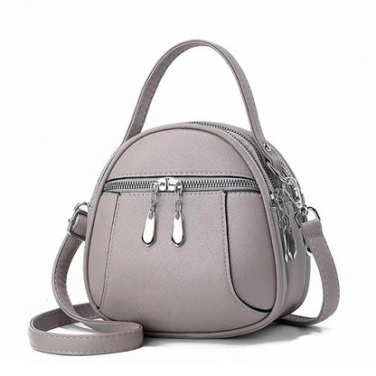 2024 New Authentic Brand Women's Shoulder Bag High Quality Soft Leather Girls Handbag Fashionable Simple Female Crossbody Bolsas