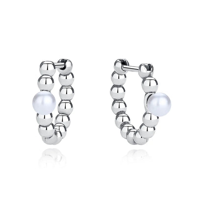 Original 925 Sterling Silver Earrings 2026 Stud Hoop Crystal Earings For Women Rose Gold Crown Heart Infinity Bee Earing Jewelry