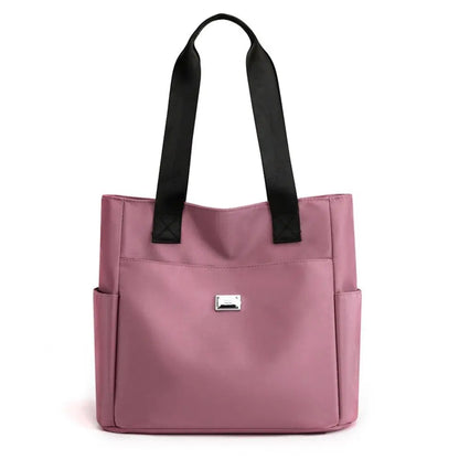 High Quality Shoulder Bag Large Capacity Handbag Lightweight Waterproof Nylon Tote Bags School And Travel Supply
