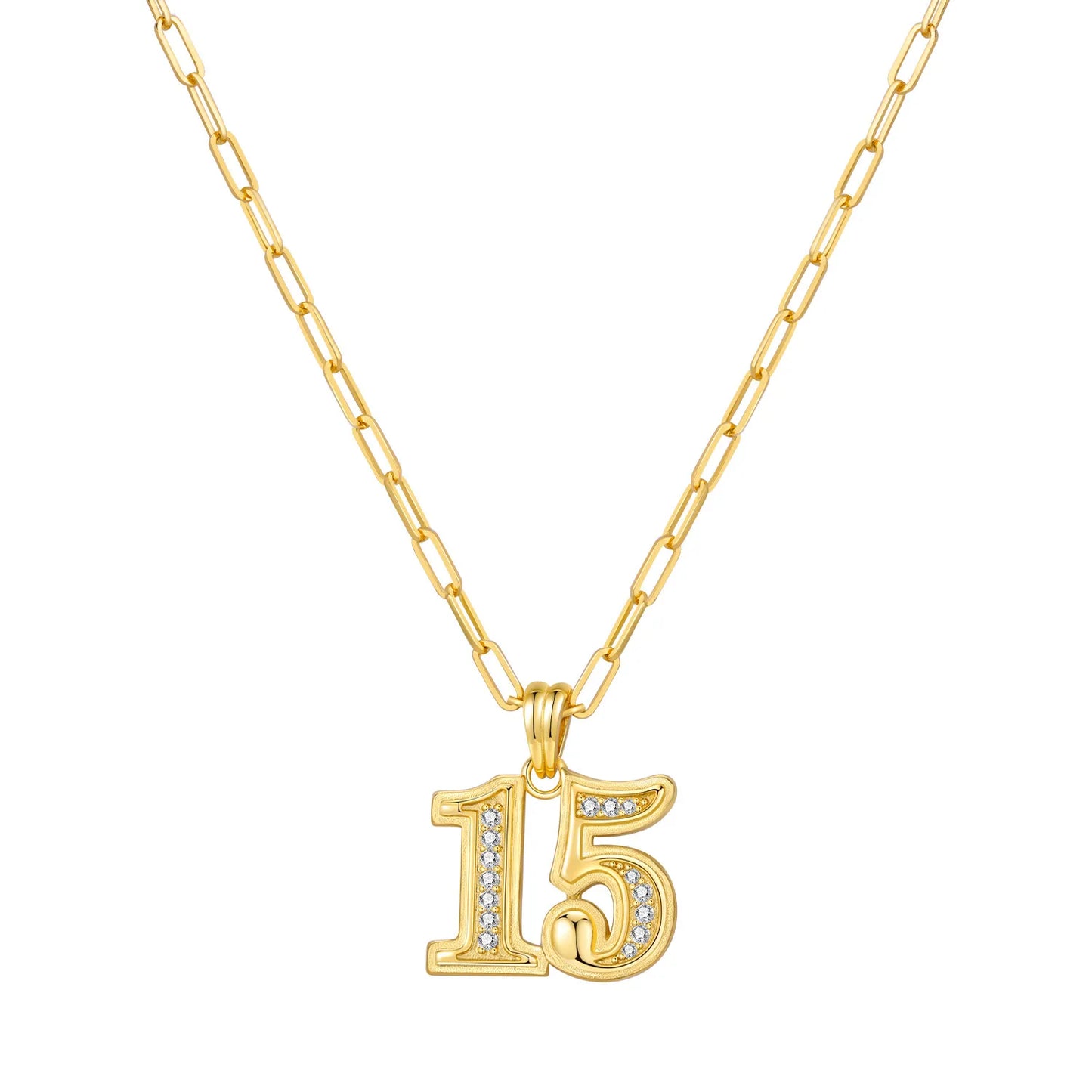 PANPOKI 925 Sterling Silver 18K Gold Heart-shaped Lock Key Necklace Pendant Necklace for Women Birthday Gifts Wedding Jewelry