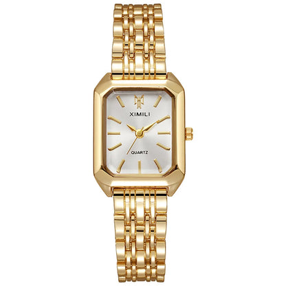 UTHAI Brand New Women Watch Light Luxury Brand Stainless Steel Ladies Business Watches Female Student Fashion Quartz Wristwatch