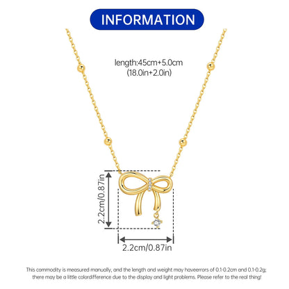 PANPOKI 925 Sterling Silver 18K Gold Heart-shaped Lock Key Necklace Pendant Necklace for Women Birthday Gifts Wedding Jewelry