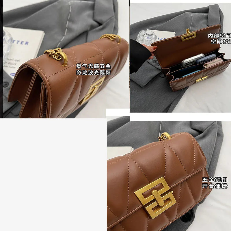 New women bag handbag for women 2026  leather Women's Fashion Large capacity casual handbag single shoulder crossbody bag
