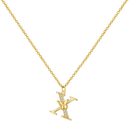 PANPOKI 925 Sterling Silver 18K Gold Heart-shaped Lock Key Necklace Pendant Necklace for Women Birthday Gifts Wedding Jewelry