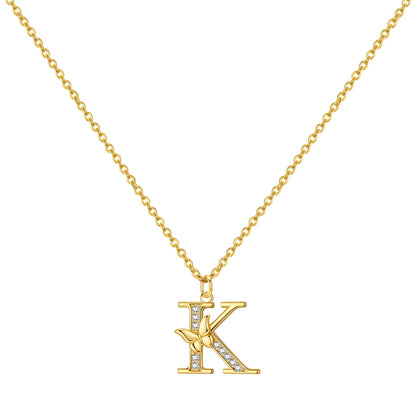 PANPOKI 925 Sterling Silver 18K Gold Heart-shaped Lock Key Necklace Pendant Necklace for Women Birthday Gifts Wedding Jewelry
