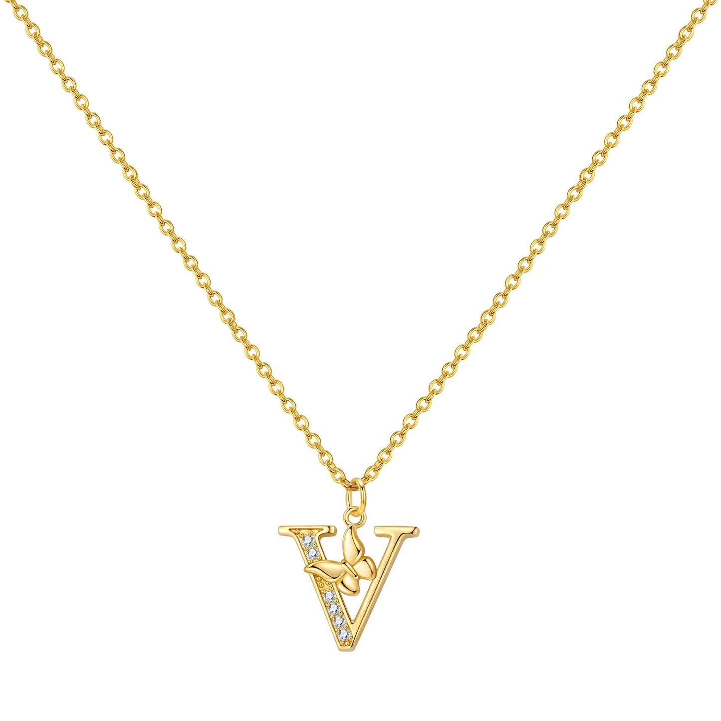 PANPOKI 925 Sterling Silver 18K Gold Heart-shaped Lock Key Necklace Pendant Necklace for Women Birthday Gifts Wedding Jewelry