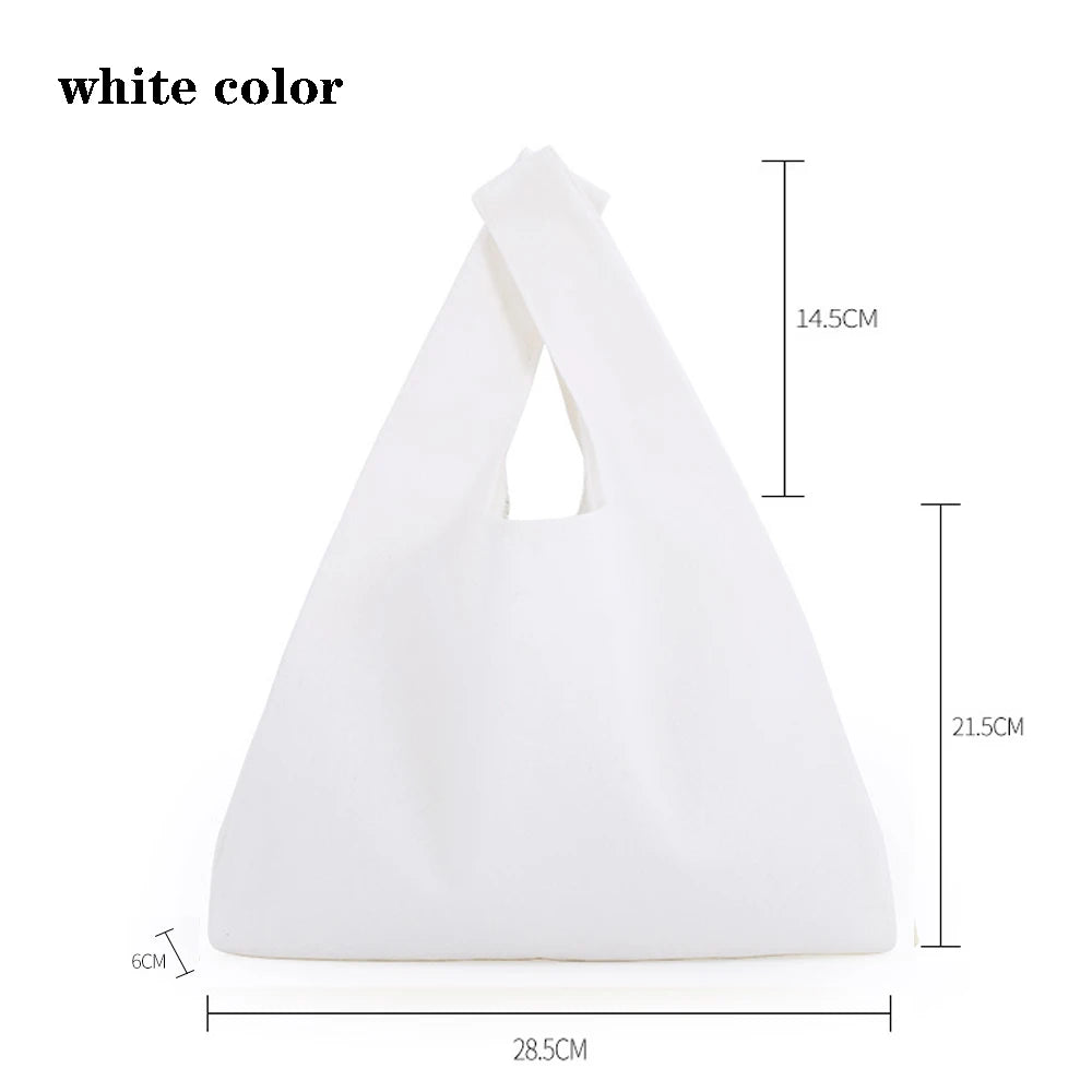 Sac en toile sac de rangement sac de courses respectueux de l'environnement sac pliable sac de poche pliable fourre-tout portatif sacs à bandoulière sac de courses alimentaire