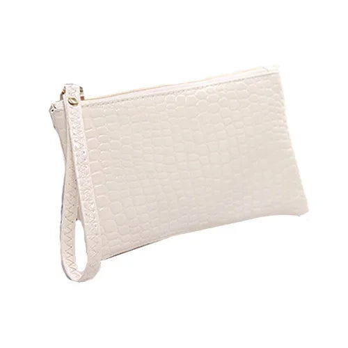 Women's Crocodile Coin Bags Purse Money Organizer Korean Mobile Phone Clutch Bags Makeup Bags Traveling Neceser Toiletry Pouch