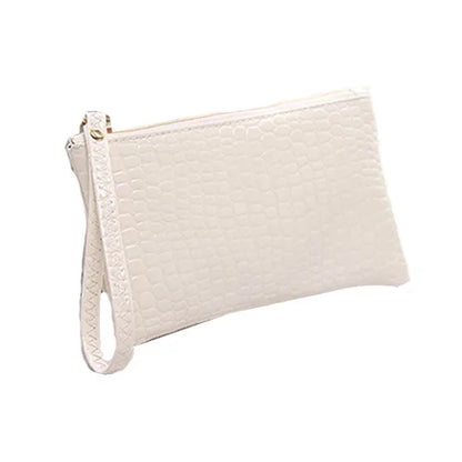 Women's Crocodile Coin Bags Purse Money Organizer Korean Mobile Phone Clutch Bags Makeup Bags Traveling Neceser Toiletry Pouch