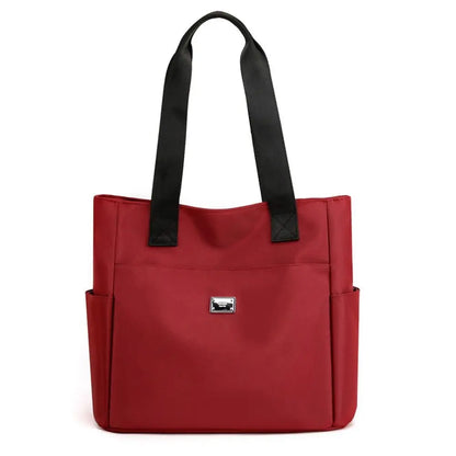 High Quality Shoulder Bag Large Capacity Handbag Lightweight Waterproof Nylon Tote Bags School And Travel Supply