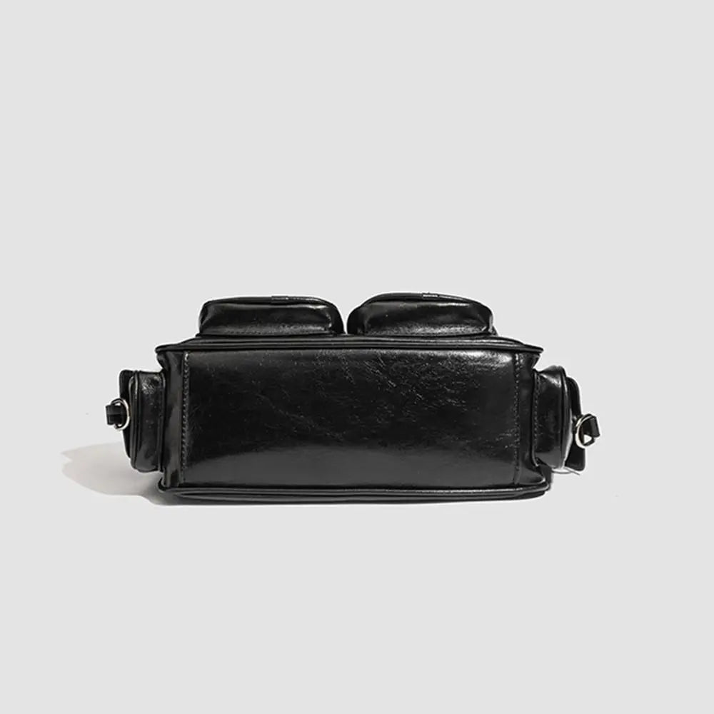 Portable Y2K Retro Shoulder Bag Multi-pocket Spicy Girl Armpit Bag Fashion Handbag Vintage Underarm Bag Streetwear