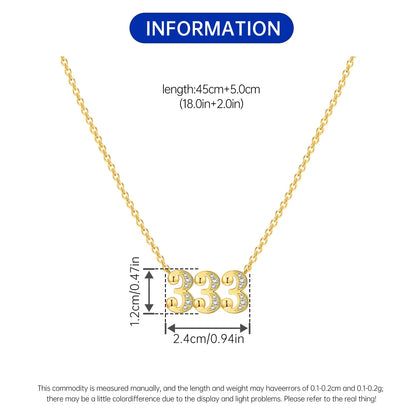 PANPOKI 925 Sterling Silver 18K Gold Heart-shaped Lock Key Necklace Pendant Necklace for Women Birthday Gifts Wedding Jewelry