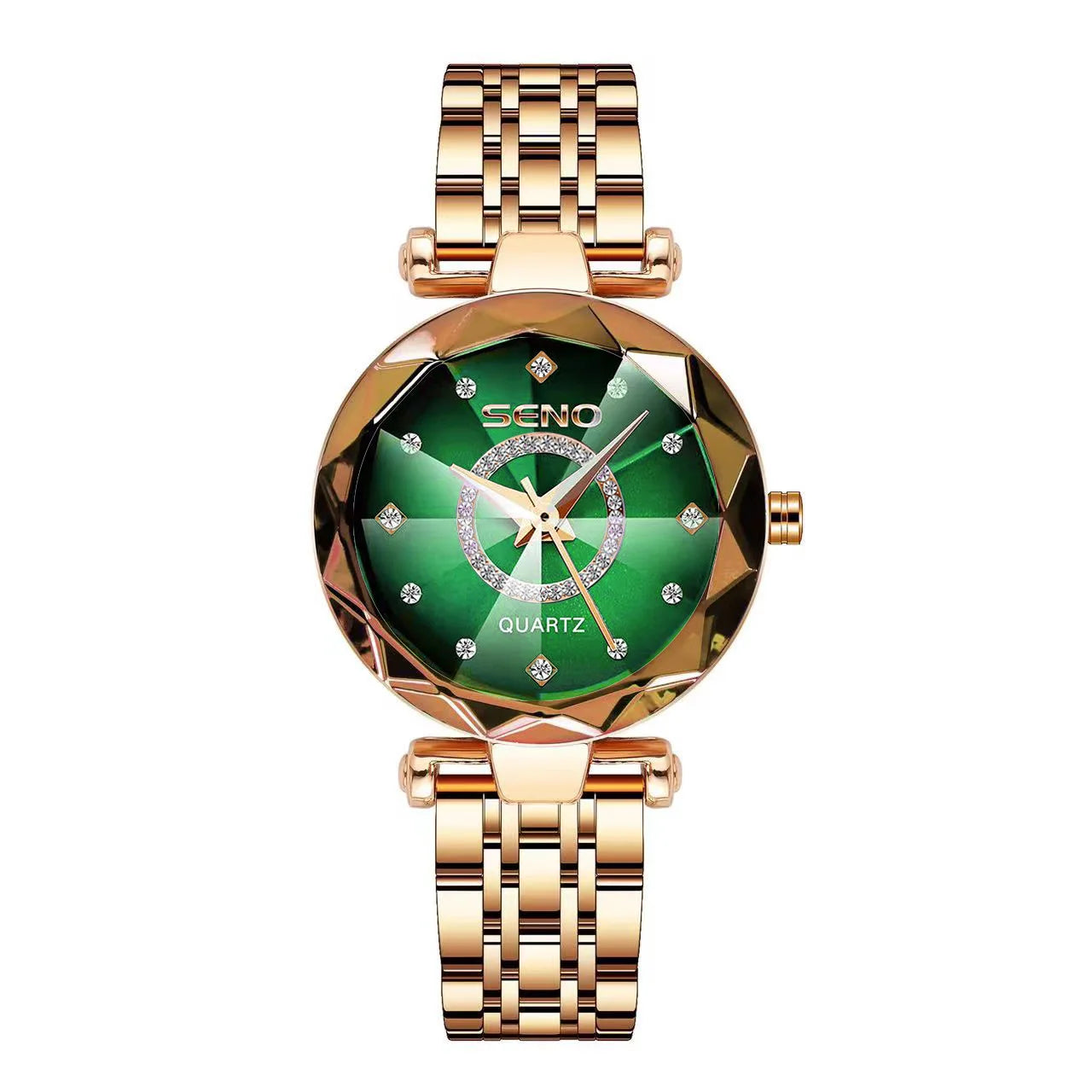 UTHAI CQ244 Waterproof Women watch Ocean Heart Diamond studded Quartz Watch Light Luxury Clock Gift,watches for woman