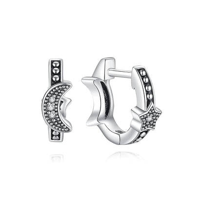 Original 925 Sterling Silver Earrings 2026 Stud Hoop Crystal Earings For Women Rose Gold Crown Heart Infinity Bee Earing Jewelry