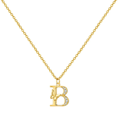 PANPOKI 925 Sterling Silver 18K Gold Heart-shaped Lock Key Necklace Pendant Necklace for Women Birthday Gifts Wedding Jewelry