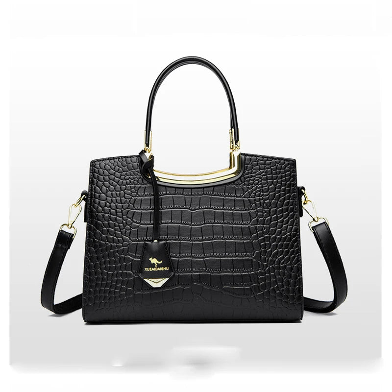 Quilted Rhombus Women PU Leather Handbag Metal Decor Top Handle Shoulder Bag Wedding Prom Party Banquet Daily Dress Matching