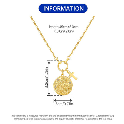 PANPOKI 925 Sterling Silver 18K Gold Heart-shaped Lock Key Necklace Pendant Necklace for Women Birthday Gifts Wedding Jewelry