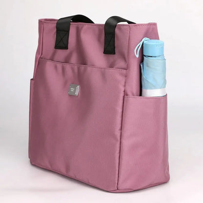 High Quality Shoulder Bag Large Capacity Handbag Lightweight Waterproof Nylon Tote Bags School And Travel Supply