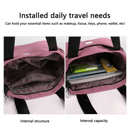 High Quality Shoulder Bag Large Capacity Handbag Lightweight Waterproof Nylon Tote Bags School And Travel Supply