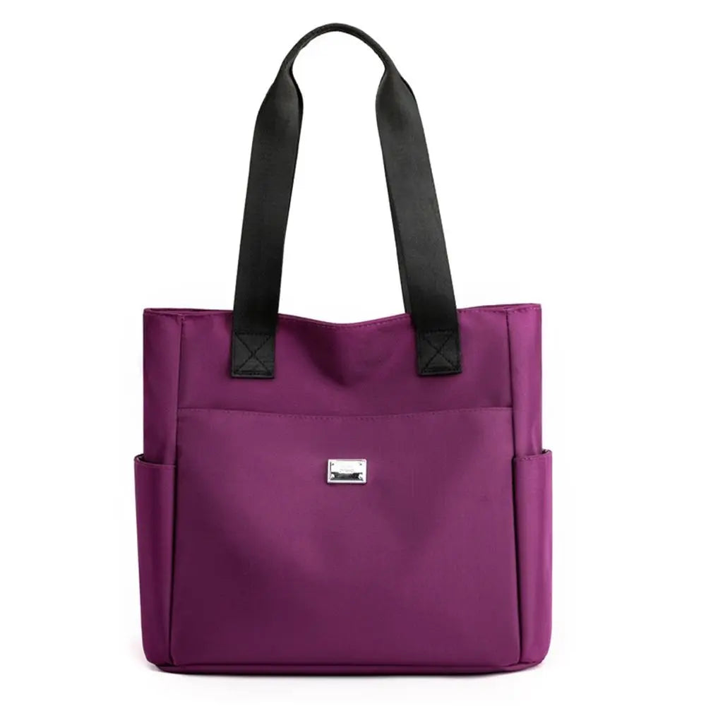 High Quality Shoulder Bag Large Capacity Handbag Lightweight Waterproof Nylon Tote Bags School And Travel Supply