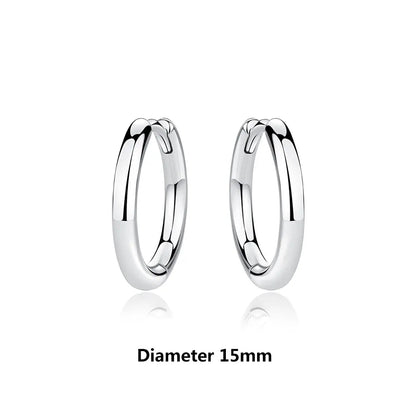 Original 925 Sterling Silver Earrings 2026 Stud Hoop Crystal Earings For Women Rose Gold Crown Heart Infinity Bee Earing Jewelry