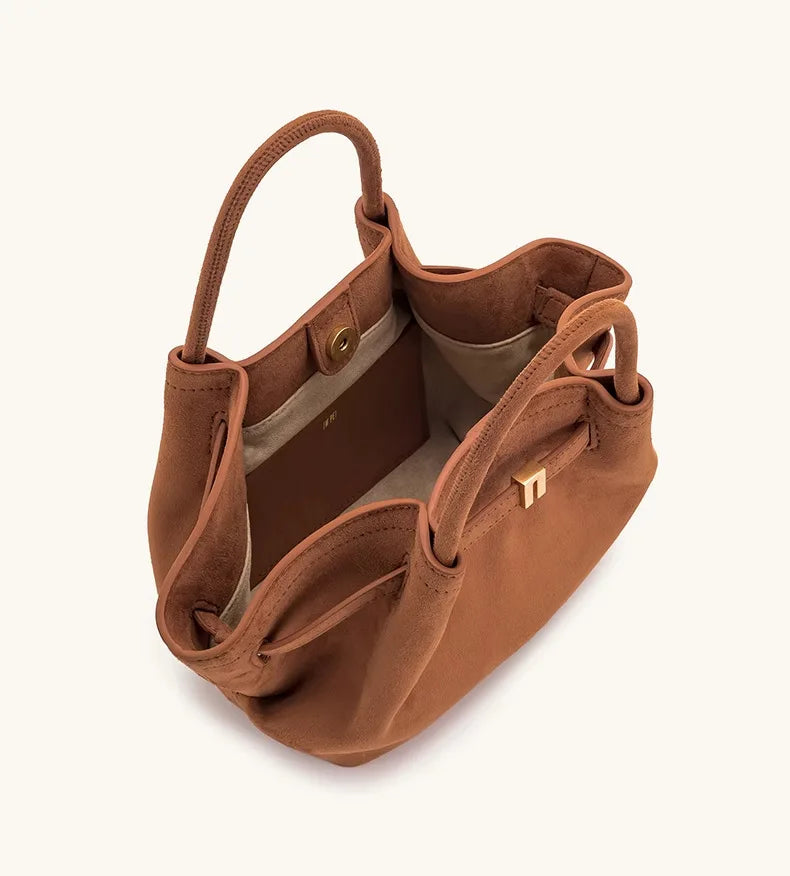 Women's Dumpling Bag Large Capacity Tote Bag Casual Shoulder Handbag 2026 New Fashion Solid Color Top-handle Bag for Work Travel
