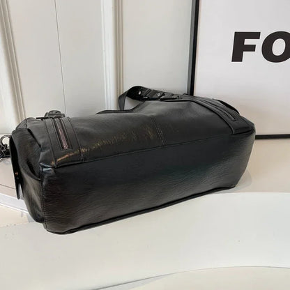 Hot Selling Soft Inner Compartment Shoulder Bag 2024High Quality Contrasting Color Women's Bag Fashion Zipper Pu Women's Handbag