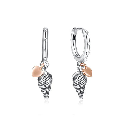 Original 925 Sterling Silver Earrings 2026 Stud Hoop Crystal Earings For Women Rose Gold Crown Heart Infinity Bee Earing Jewelry