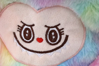 New ladies stylish slanted animals for winter furry 2024 funny cute cartoon children's Japanese single-shouldered funny bag