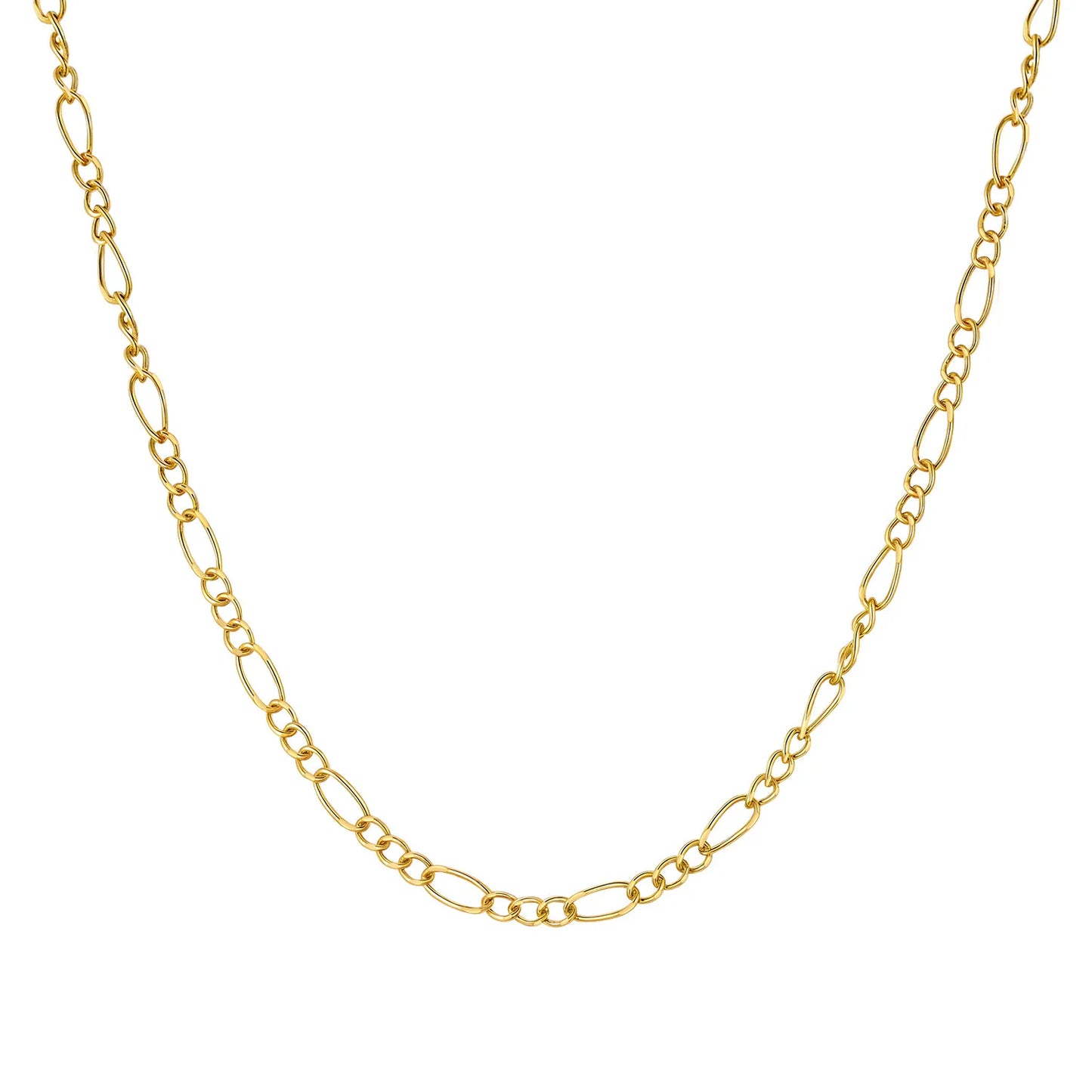 PANPOKI 925 Sterling Silver 18K Gold Heart-shaped Lock Key Necklace Pendant Necklace for Women Birthday Gifts Wedding Jewelry