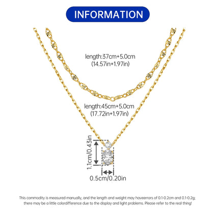 PANPOKI 925 Sterling Silver 18K Gold Heart-shaped Lock Key Necklace Pendant Necklace for Women Birthday Gifts Wedding Jewelry