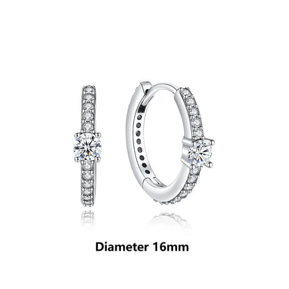 Original 925 Sterling Silver Earrings 2026 Stud Hoop Crystal Earings For Women Rose Gold Crown Heart Infinity Bee Earing Jewelry
