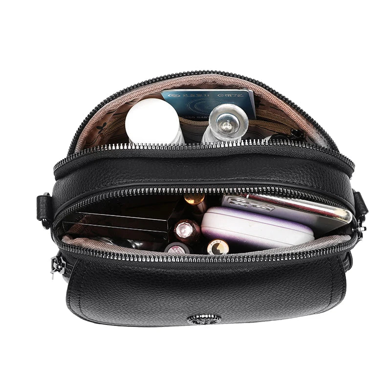 Sac à main en cuir PU de haute qualité pour femmes, sac à bandoulière de luxe, sacs à main de mode pour dames, portefeuille de designer pour femmes, nouveauté 2025