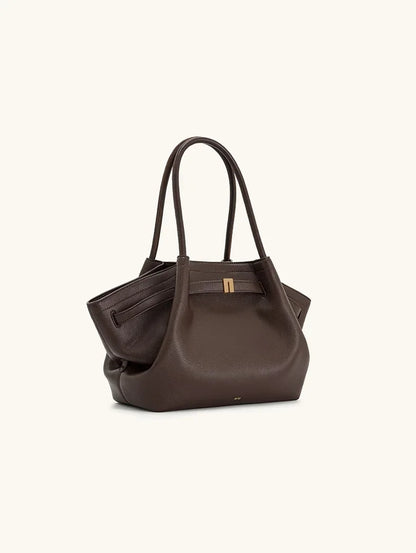 Women's Dumpling Bag Large Capacity Tote Bag Casual Shoulder Handbag 2026 New Fashion Solid Color Top-handle Bag for Work Travel